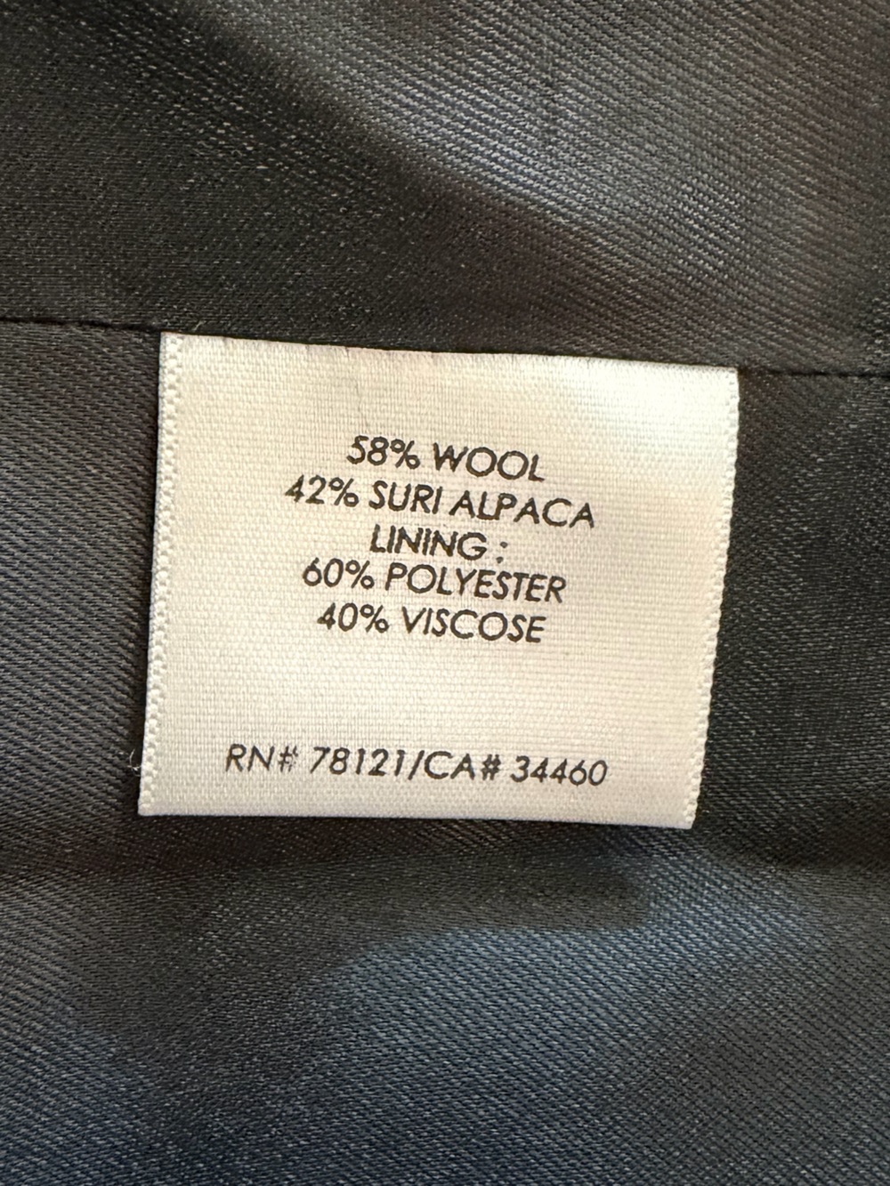 Eileen Fisher Wool Suri Alpaca Soft Snap Button Vest - Picture 9 of 10